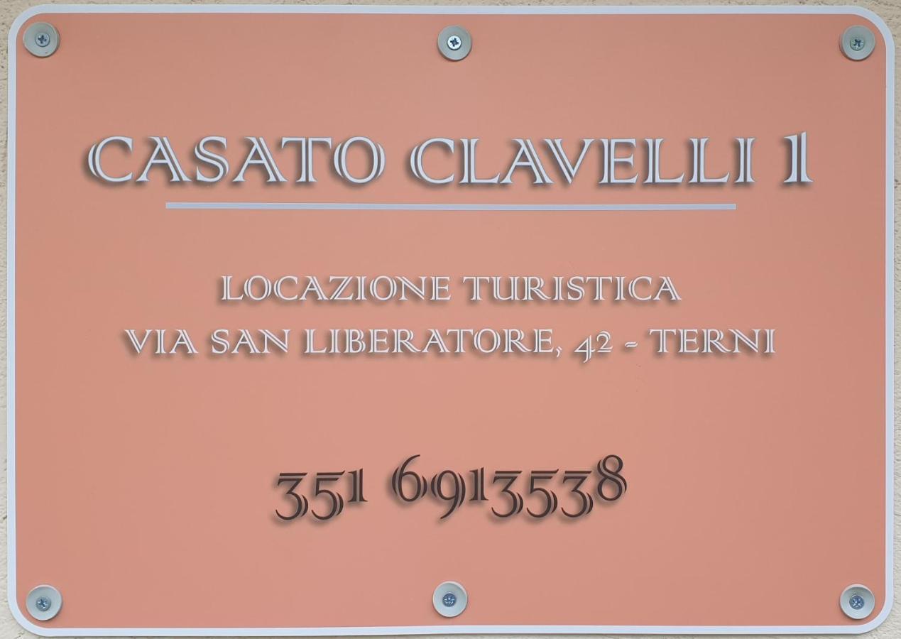 Casato Clavelli 1 Villa Collestatte Екстериор снимка
